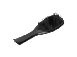 Pincel Para Cabello De Diseño Con Agujeros Material Abs Ligero Portátil 22x6.6cm Mango Estable Para Peluquerías Negro