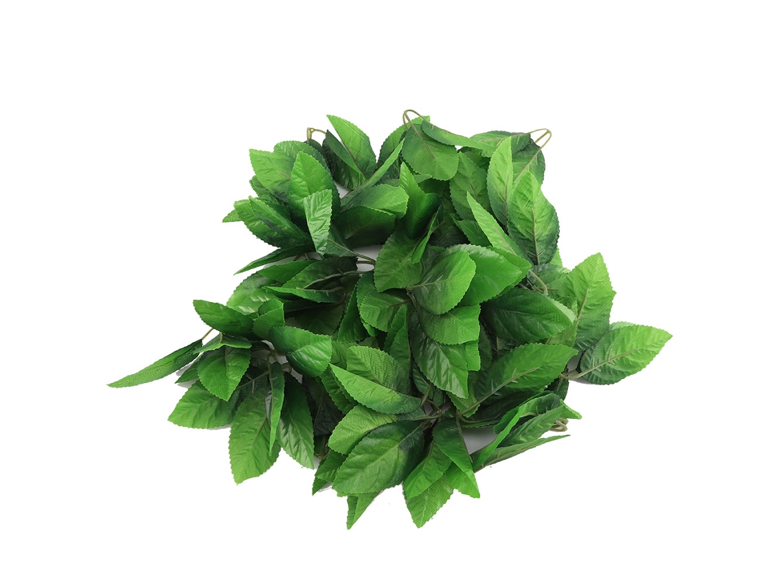 XYVONA 50pcs Folhas De Rosa Artificial Fake, Decoração Diy Para Casa (5,5cm)