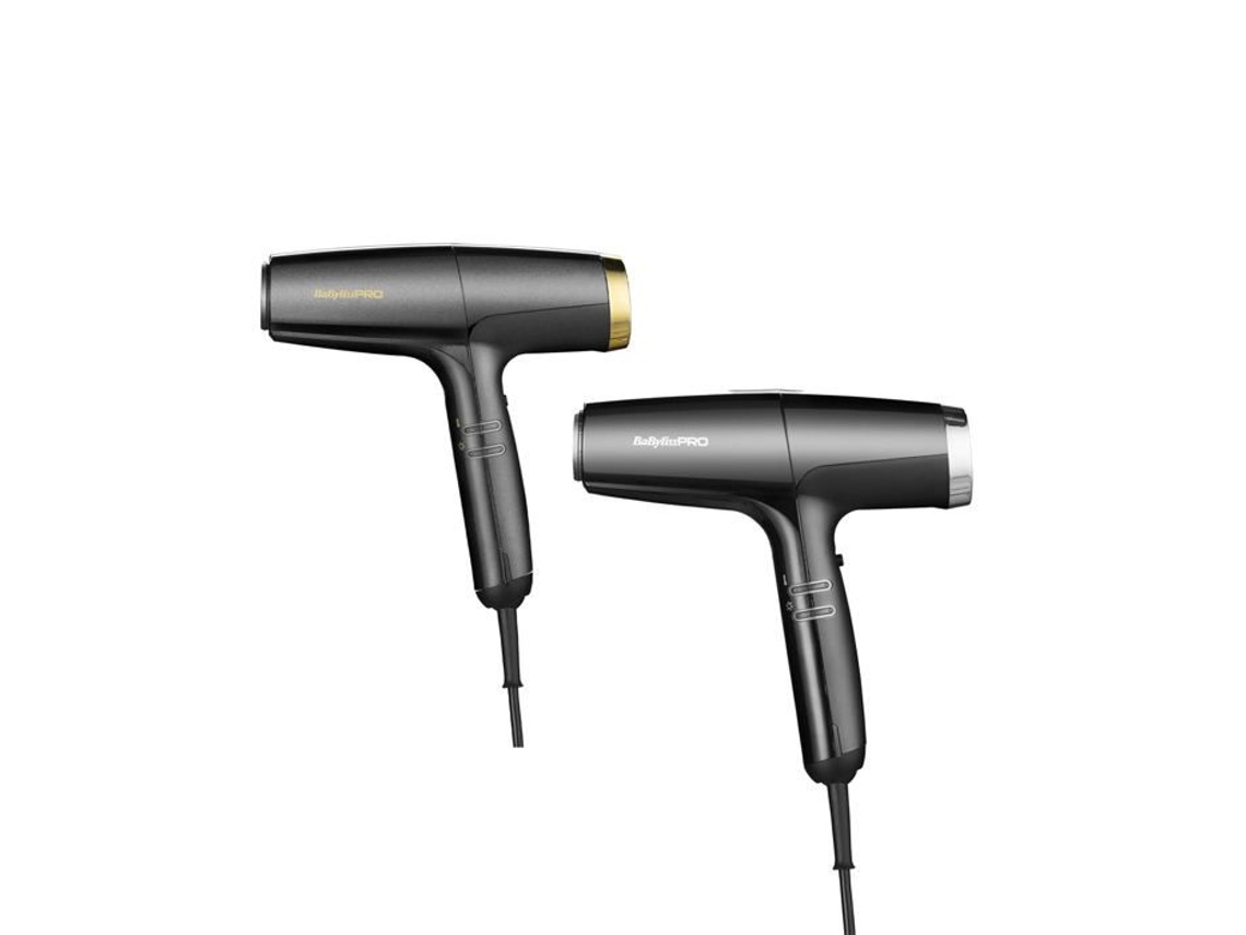 Secador de pelo Babyliss Pro - Falco - Negro y plateado