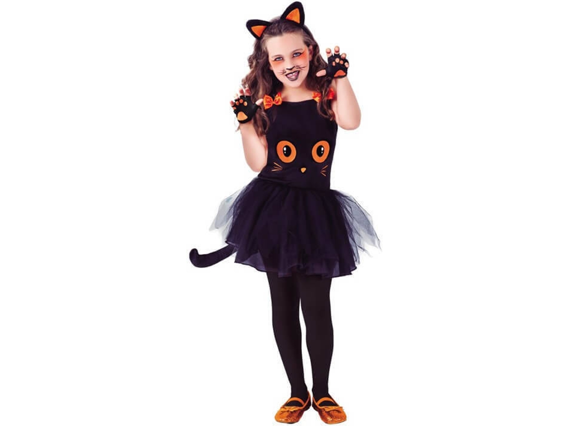 Disfraz de Niña DISFRAZZES Gatita (Talla: 5 a 6 años)