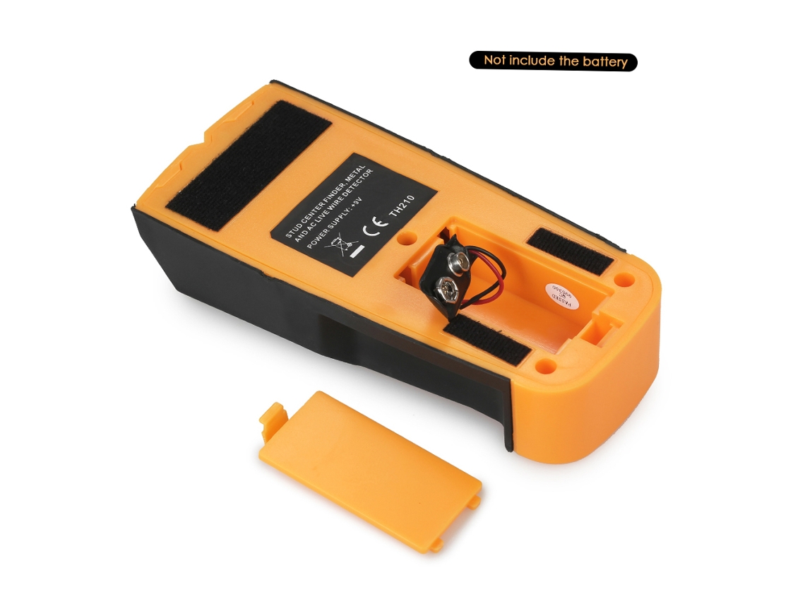 Detector De Pared Digital Lcd Con Escaneo De Pines Para Madera, Metal Y Cables De Corriente Alterna.
