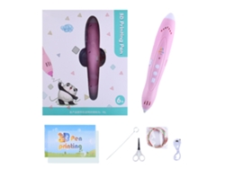 Ats-lápiz De Impresión 3d De Baja Temperatsura Con Luces De Color Ajustables Juguete De Grafiti Inalámbrico Para Niños Carga Usb