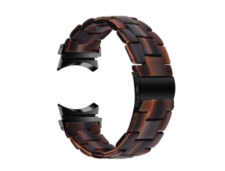 Correa de acero inoxidable con hebilla para Samsung Galaxy Watch 5 40mm/44mm/Watch 5 Pro 45mm - chocolate
