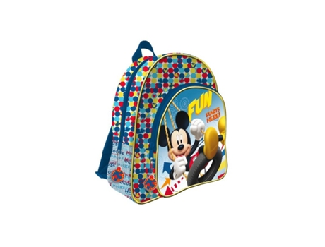 Mochila infantil para niños de mickey mouse, bolso escolar Disney Junior, bolsa ergonómica, grande 42*33*15cm DISNEY