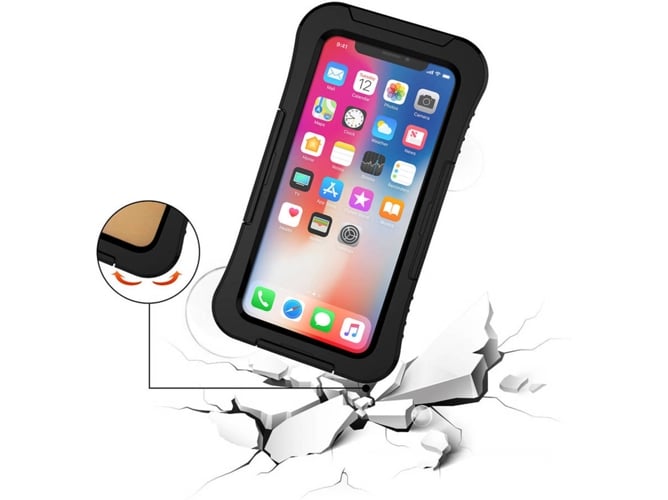 Funda iPhone X, XS AVIZAR BACK-WP10M-BK-IPX