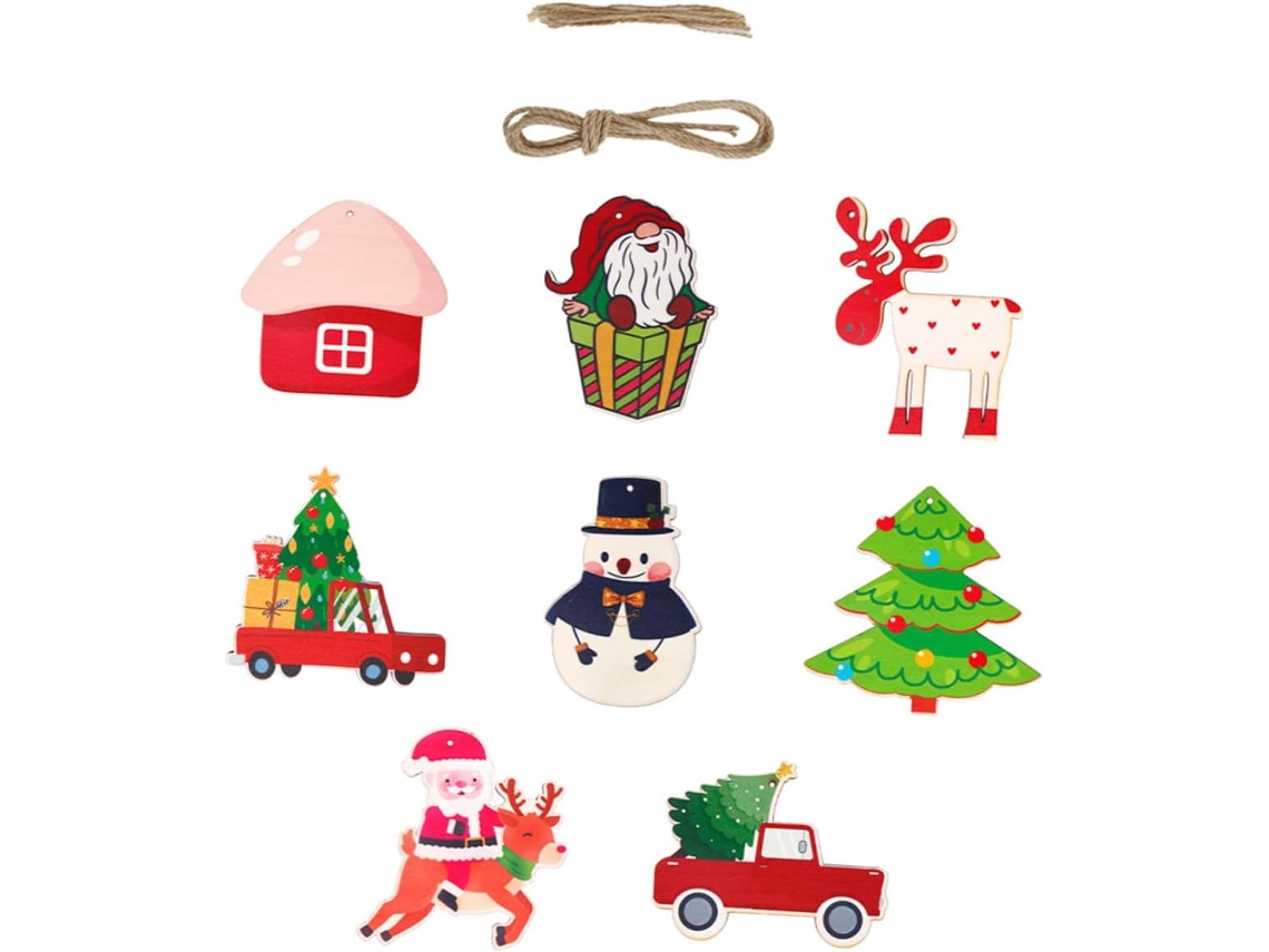 1 Juego De Pancartas Para Decoración De Fiestas Con Adornos Para Ventanas, Ambiente Festivo, Tema Alegre.