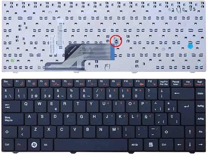 Teclado para Portátil Vit M2400 V092328Mk1