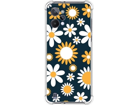 Carcasa para Realme C31 TUMUNDOSMARTPHONE Dibujos Antigolpes Flores 08 Multicolor