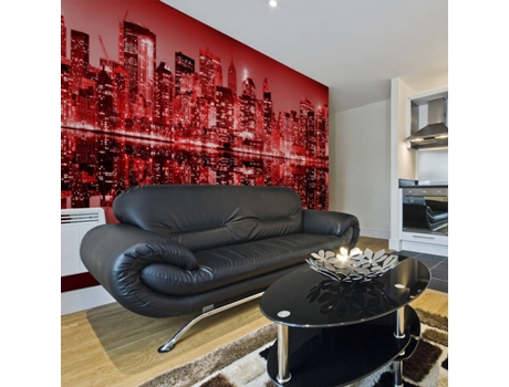 Papel de Pared ARTGEIST Red-Hot NYC (550x270 cm)
