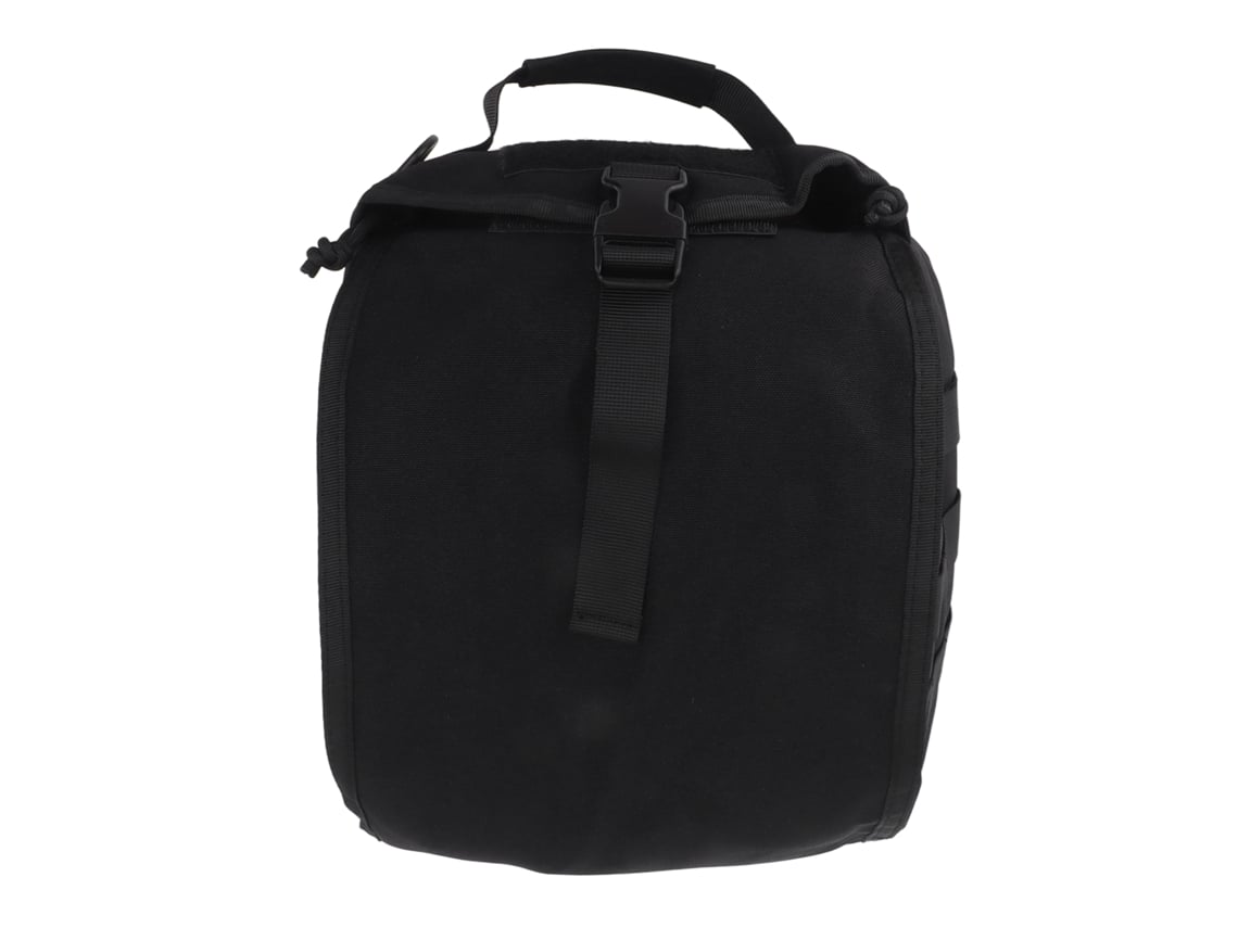 Bolsa impermeable de nailon para casco de exterior para motocicleta, bicicleta, camping y senderismo, color negro.
