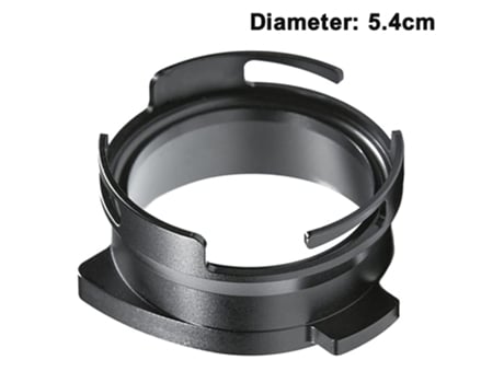 Embudo dosificador manos libres para máquina de café embudo dosificador de 54 mm con gatillo para molinillo Estilo 1 ZMDECQNA