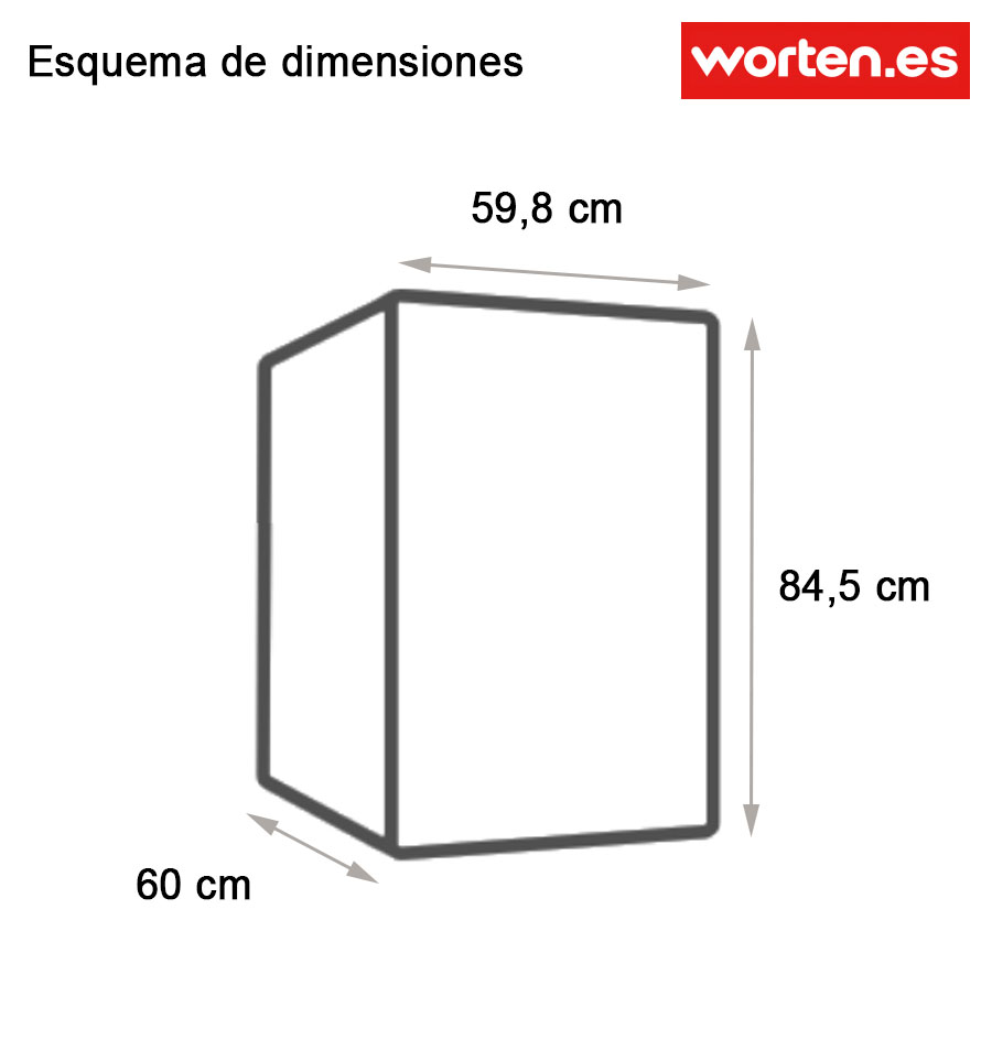 Lavavajillas Teka Lp8 810 12 servicios 4 temp. e a+a capacidad cubiertos blanco 59.8 cm 5 programas 49 db libre instalacion lp8810 independiente 60 40782071 6