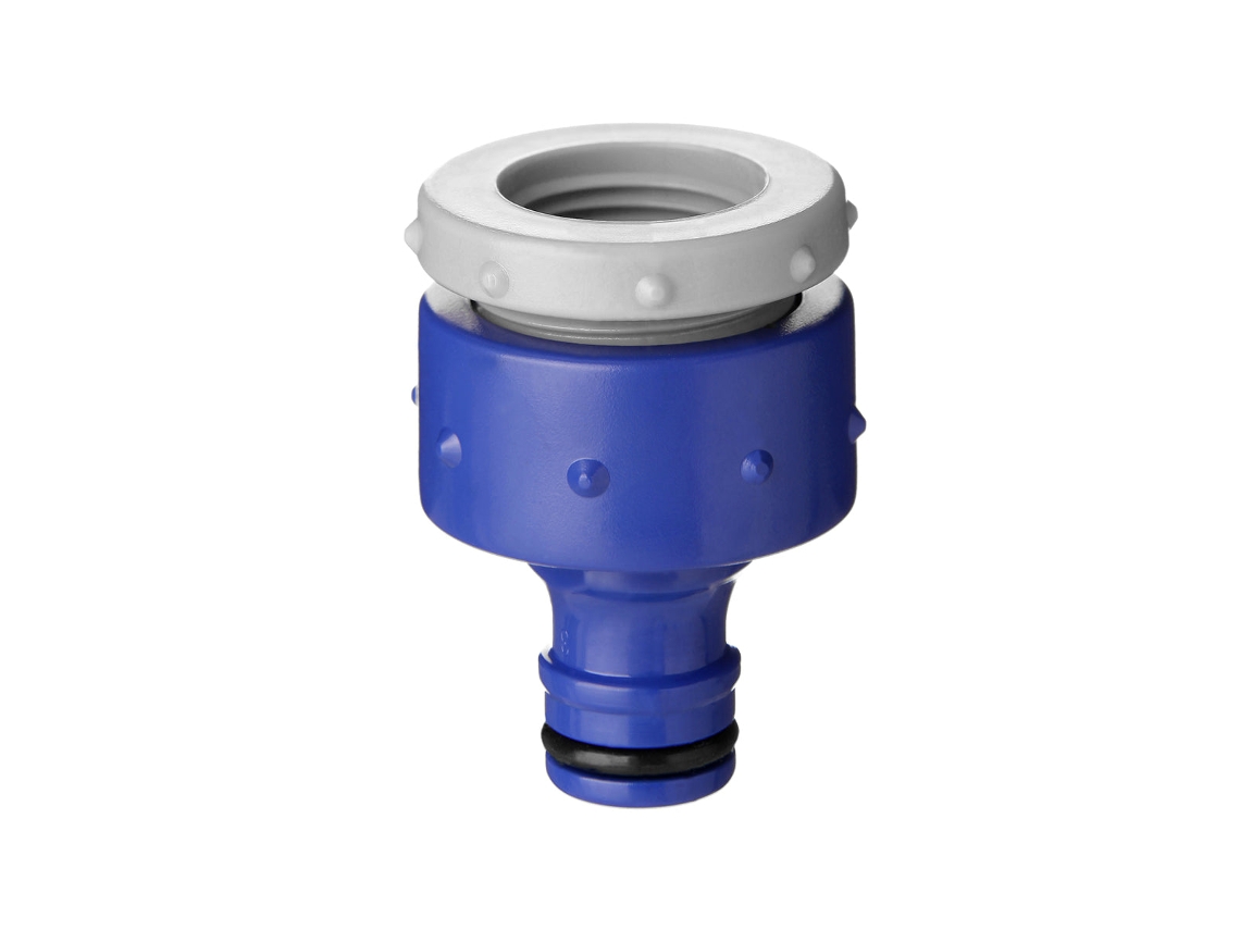 TATAY Top Line - Conector Universal para Grifo de 3/4 y 1/2 Hembra. Racor Anti UV