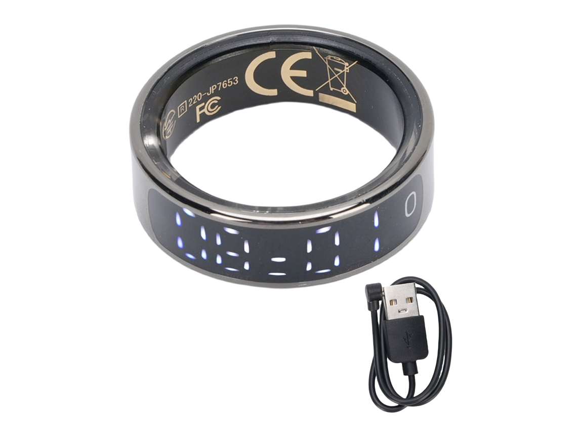 Anillo Inteligente Con Display, Podómetro, Control Por Gestos, Rastreador De Fitness Y Salud