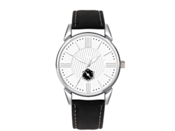 Reloj De Pulsera De Cuarzo Informal Para Hombre Con Correa De Piel Sintética, Estilo Sencillo Y Moderno.