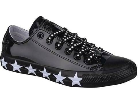 Zapatillas CONVERSE Cuero Sintético Mujer (36 - Negro)