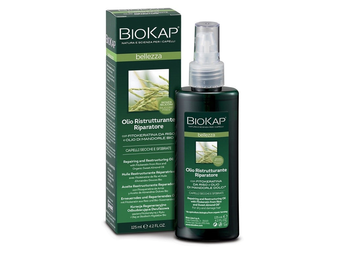 Beleza Óleo Reconstrutor Reparador 125 Ml Biosline Biokap Biokap