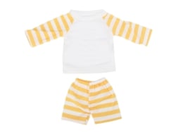2026-ropa Para Muñecas Con Flecos Amarillos, Trajes Y Accesorios Para Muñecas De 18 Pulgadas, Ropa Colorida Para Bebés