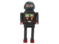 Estatua De Robot De Resina De Estilo Europeo Retro, Decorativa Para Bar/cafetería. Regalo Ideal.