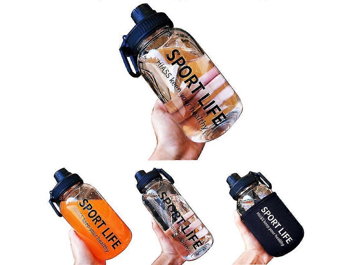 Botella De Agua De Gran Capacidad De 1000 Ml Para Uso Externo, Gimnasio Deportivo Y Camping Rosewell