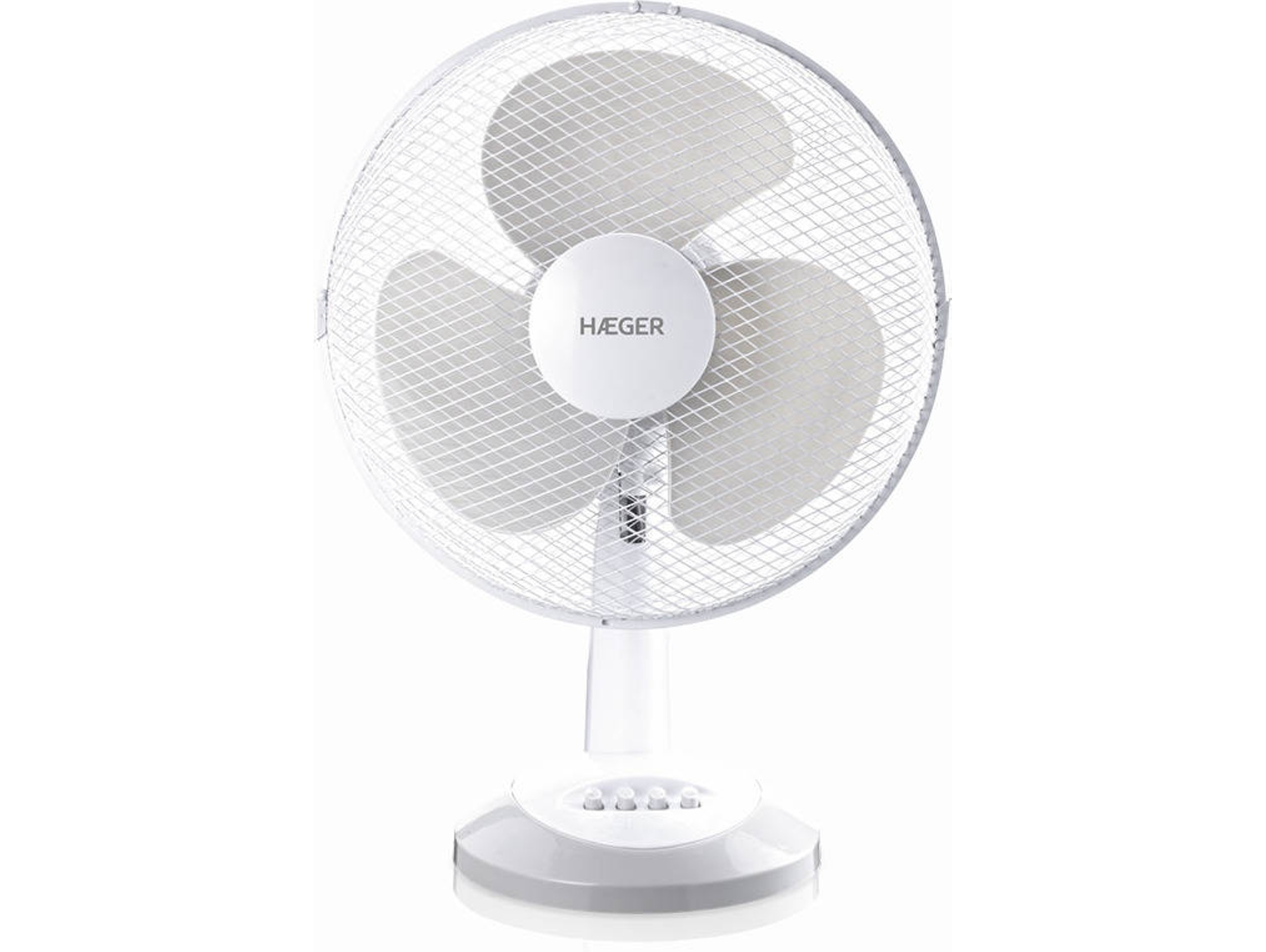 Ventilador de Mesa HAEGER FA-012.008A (3 velocidades - 40 W - Diámetro 30 cm)