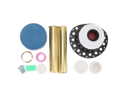 Kit de desagüe para bañera exenta con adaptador de ABS y tubería de latón