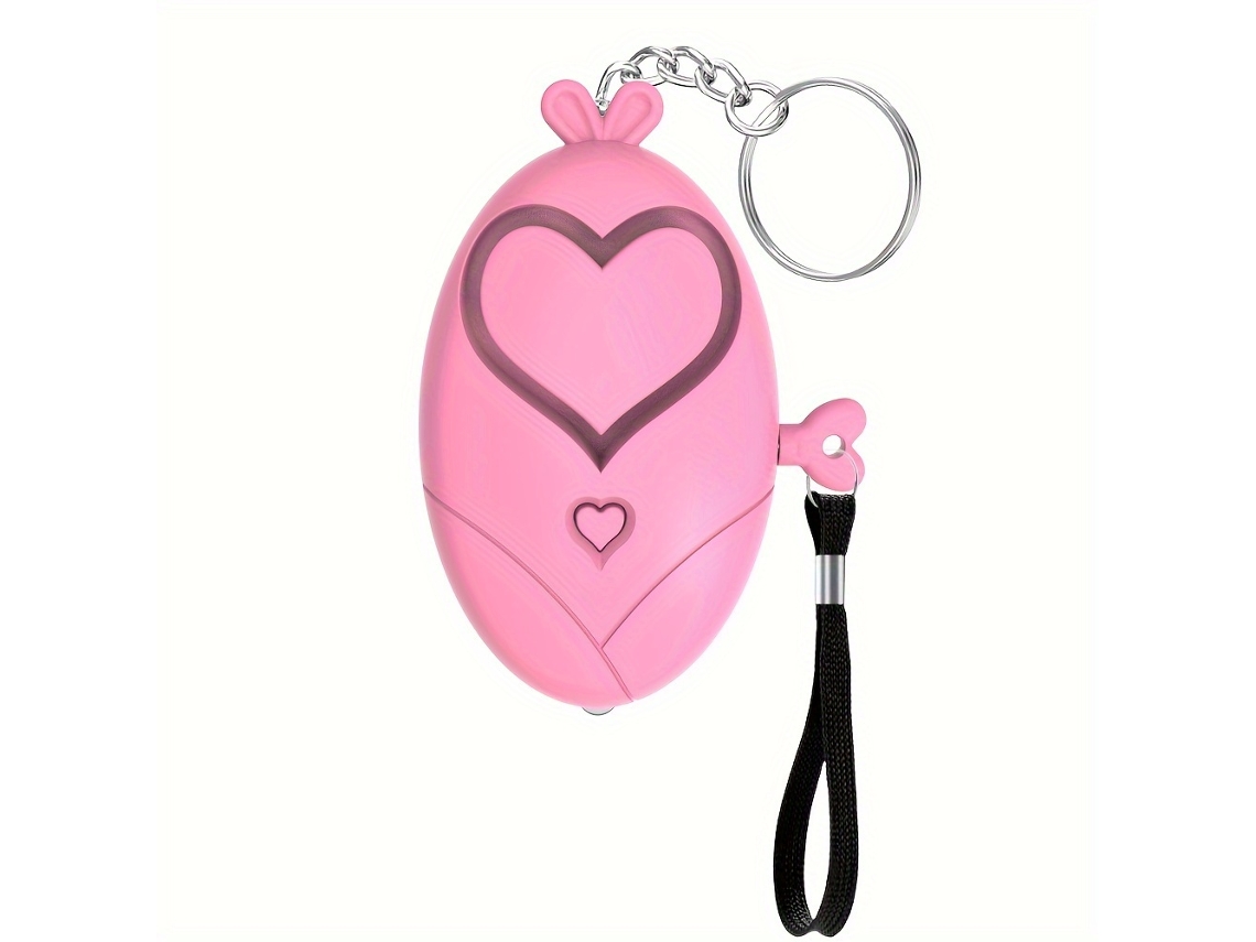 Alarma Personal Con Luz Led, Una Alarma De Seguridad De Emergencia Segura Y Fiable Para Mujeres., Resistente, Multifunción, Viaje, Hogar