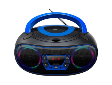 Radio CD MP3 DENVER ELECTRONICS 111141300011 Bluetooth LED LCD