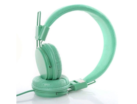 Auriculares Con cable para niños con estilo para tableta Ipad Greenaf1C