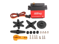 Servo Digital De 25 Kg, Resistente Al Agua, Silencioso, De Alto Torque, Con Engranajes Metálicos De 270 Grados Para Brazos Robóticos Y Coches Rc.
