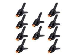 10 Pinzas Pequeñas Con Resorte En Forma De A Para Trabajos De Carpintería, Fondos Y Fotografía De Estudio.