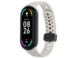 Correa para Xiaomi Smart Band 10/9/8 - Silicona - Cierre magnético negro