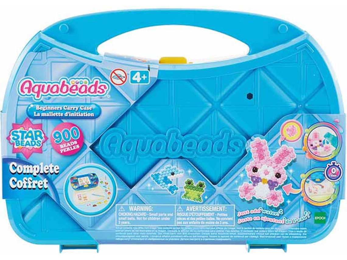 Kit de Artesanía AQUABEADS Maletín Principiantes (Edad Minima: 4)
