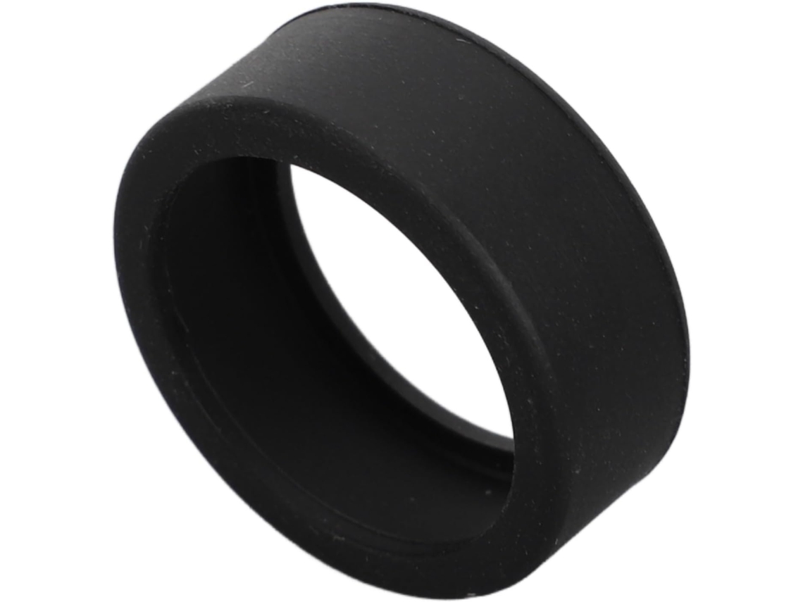 Funda para anillo inteligente, silicona elástica antirrayas para entrenamiento, material impermeable Jortmrd (negro)