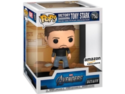 Figura Pop de Tony Stark de Marvel Avengers Deluxe exclusiva B.active