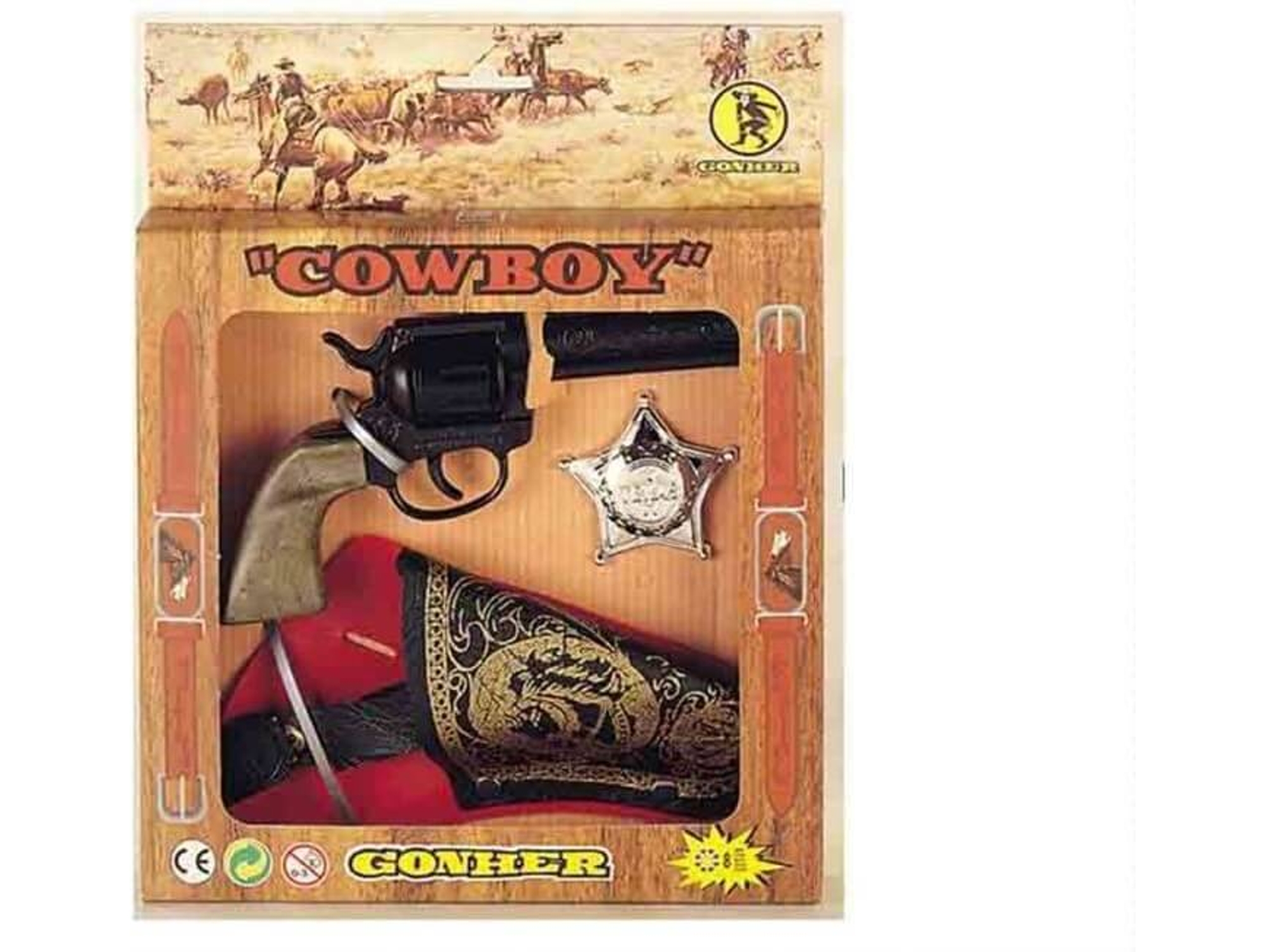 VPMKP-Cartuchera GONHER de 8 Tiros + Estrella (21 x 27 cm)