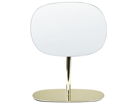 Espejo de maquillaje BELIANI Charente de Metal Dorado 20x9x31