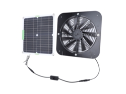 Ventilador solar (ventilación de 100 W, panel solar)