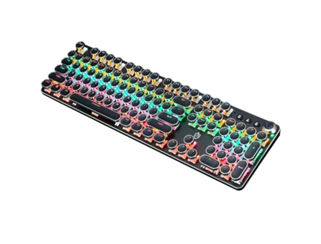 Teclado Mecânico TRUMSEN 820A-7 RGB Gaming Negro