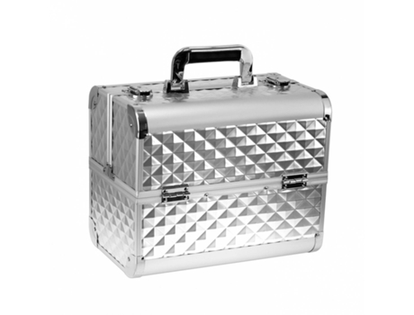 Bolso mediano plateado 3D LOOKIMPORT