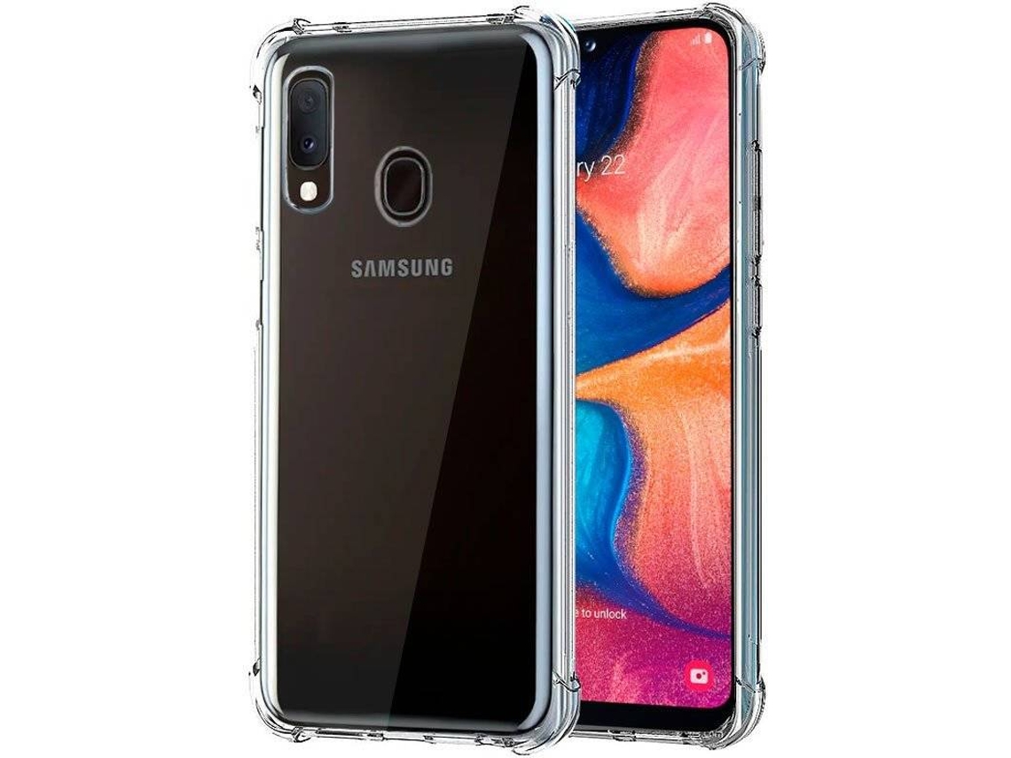 Funda para Samsung Galaxy A20e COOL AntiShock Transparente