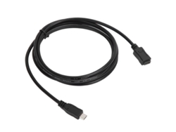 Cabo Extensor Micro Usb 2.0 Macho Para Fêmea 1,5m Para Celular/tablet Durável Com Dupla Blindagem