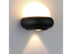 Omni-luz De Pared Led Moderna 7w Blanco Cálido 3000k Ip65 Impermeable Para Exterior/interior Dormitorio Sala Escaleras