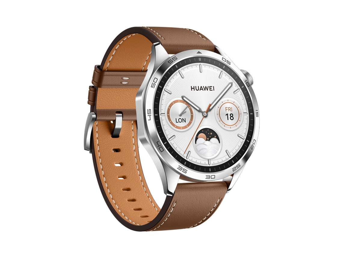Smartwatch HUAWEI Watch GT4 46mm (Marrón) | Worten.es