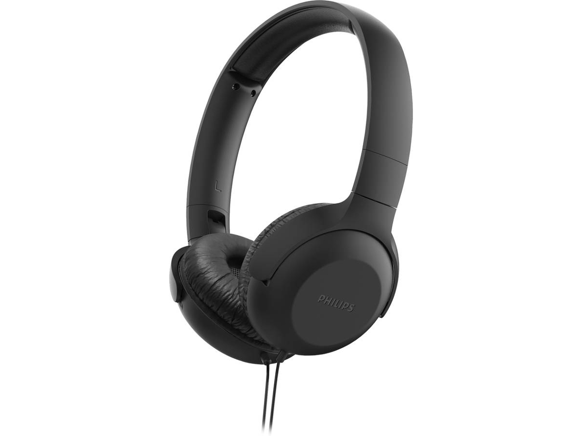 Auriculares con Cable PHILIPS Tauh201Bk (on ear - Micrófono - negro)