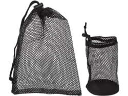 Red portátil para pelotas de golf (2 piezas), nailon duradero, con práctica bolsa de almacenamiento con cordón para Slowmoose Golf