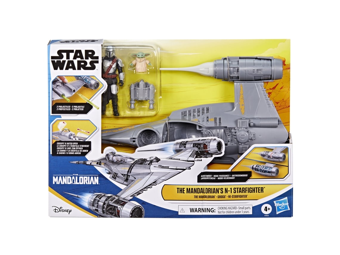 STAR WARS Epic Hero Series The Mandalorian's N-1 Starfighter - Figura - STAR WARS - 4 Años