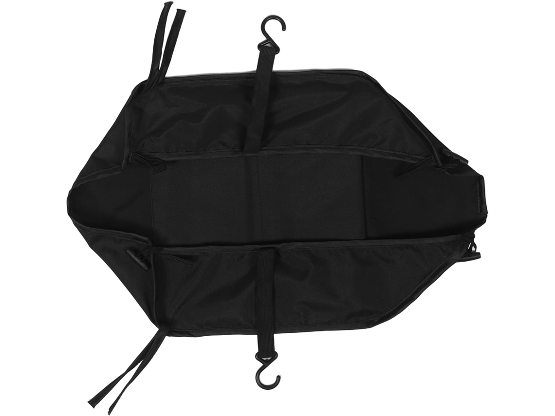 Cesta Para Cochecito En Tejido Oxford Resistente, Organizador De Almacenamiento De Doble Panel Expandible