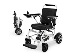 Silla De Ruedas Eléctrica Plegable Hasta 136 Kg Con Autonomía De 21 Km Y Velocidad Hasta 6 Km/h Tekmaquinas