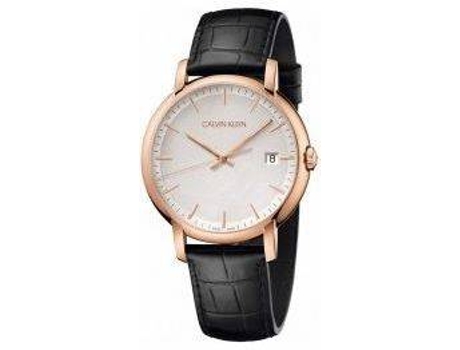 Reloj CALVIN KLEIN Mujer (Piel - Negro)